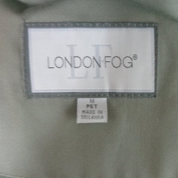 GREEN HOODED LONDONG FOG COAT JACKET MP - Picture 5 of 6